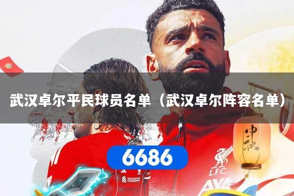 武汉卓尔平民球员名单（武汉卓尔阵容名单）